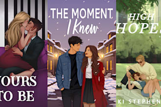 design romance book cover paperback kindle book cover amazon kdp ebook cover
