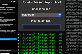 mass instagram banning, ig report bot,auto reply bot,instagram follow bot,python