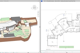 convert the point cloud into revit and bim model