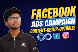 be your facebook ads manager to run professional ads campaign