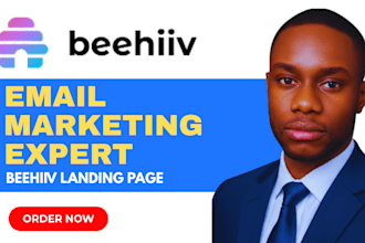 beehiiv newsletter, beehive landing page design, beehive website ai automation