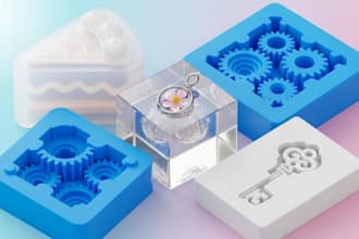 plastic mold resin silicone mold 3d printable mold injection mold jewelry cake