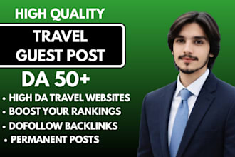provide travel guest post, travel backlinks