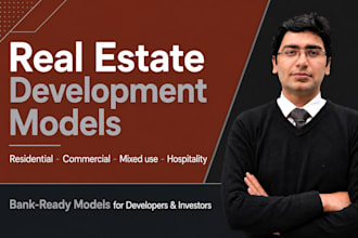 develop a real estate development financial model