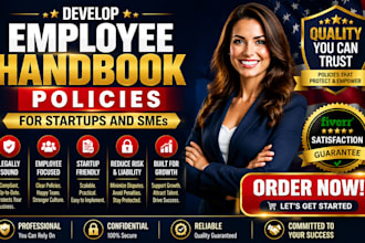develop employee handbook policies for startups and smes
