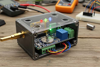 build lorawan device with rtc sync, relay output and status leds