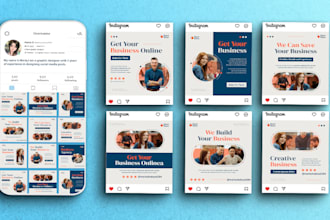 create carousel post design and editable canva social media templates