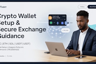 set up and secure your crypto wallet btc eth usdt sol