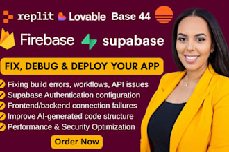 fix deploy lovable replit bolt lovable supabase rocket new v0 cursor ai base 44