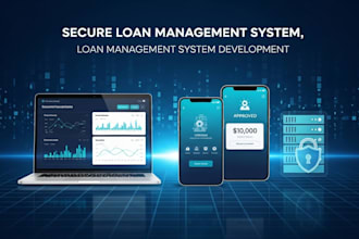 build a loan management system lending software credit platform with dashboard
