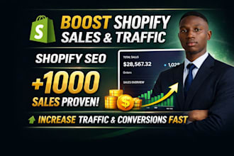 be shopify brand on page seo marketing expert to boost shopify sales and traffic