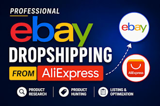 do aliexpress to ebay dropshipping product listing