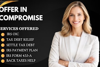 irs offer in compromise filing and guidance