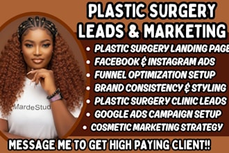 plastic surgery leads cosmetic surgery lead plastic surgeon beauty clinic leads