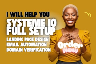 create systeme landing page systeme domain setup email automation lead capture