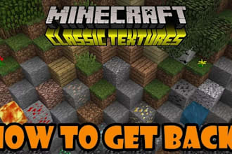 create advanced minecraft texture pack and resource pack for you