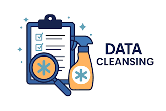 limpiaré y organizaré tus datos en excel o CSV