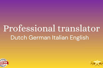 translate documents, websites, books
