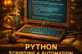 write python scripts to automate tasks, process data, or solve problems