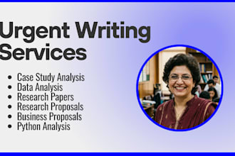 professional case study analysis research  data analysis expert