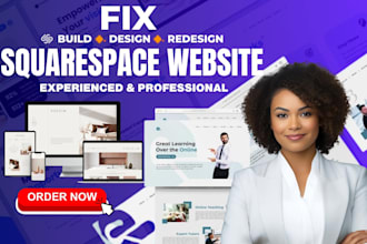 fix and optimize your squarespace website for more sales and mobile performance