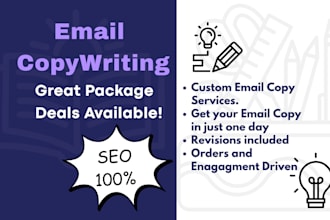 do email marketing and email copywriting that drive sales