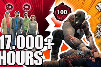 create a dbd youtube thumbnail