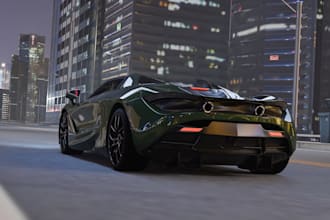 create cinematic 3d car renders with realistic lighting