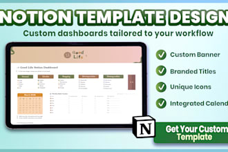 design an aesthetic notion dashboard to simplify your life