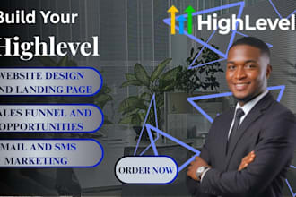 build ghl automation website ghl sales funnel