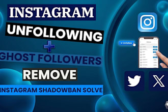 safely remove instagram bot, fake and ghost followers manually