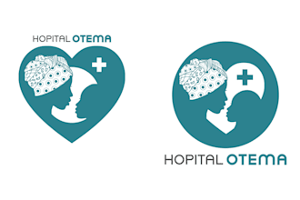 design professional hospital and healthcare logo