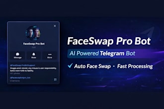 develop a swap telegram bot with admin and payment system