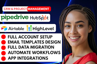 install espo crm gohighlevel airtable hubspot crm pipedrive crm asana clickup