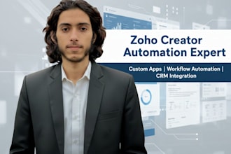 build custom zoho creator apps with advanced workflow automation