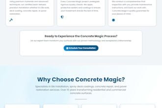 work on wordpress, HTML, css and react java script