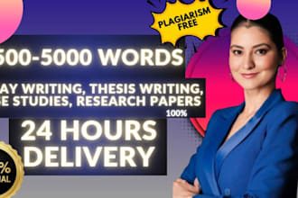 write research and summary, case study, report, business, paper writing