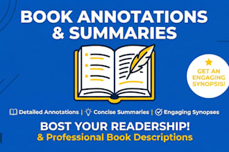 write a high converting book description
