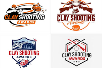 design wonderful shooter logo for your business or website