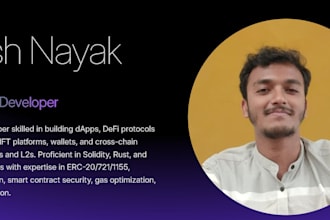 build secure solidity smart contracts and web3 dapps
