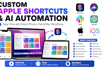 do apple shortcuts custom ios automation iphone ipad slack ai workflows shortcut