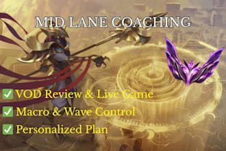 provide master tier league of legends coaching