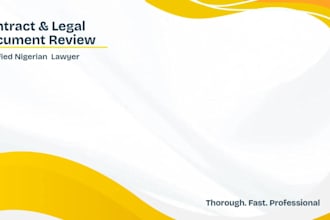 review and proofread your legal documents or contracts for errors and risks