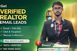 generate targeted real estate agent email leads