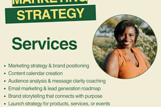 give you marketing strategy advice on how to promote your brand