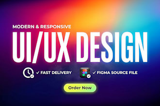 design a high converting UI UX landing page or website in figma