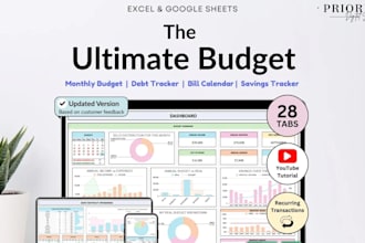 automation full custom excel spreadsheet finance excel spreadsheet template