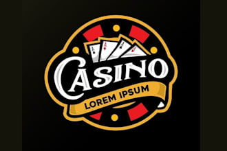 design elegant professional poker chip or poker logo