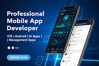 do mobile app development, ios app, android app creation, flutter app developer