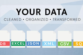 clean, process and migrate your excel, CSV or sql data